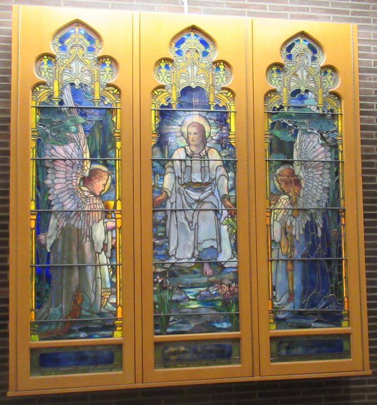 Hodge Memorial Window:  Christ in Gethsemane