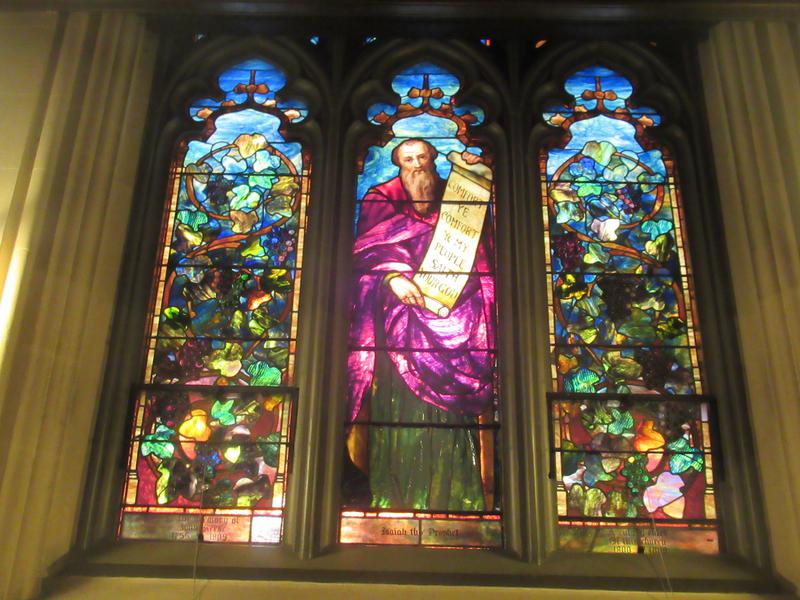 Keese Memorial Window:  Isaiah