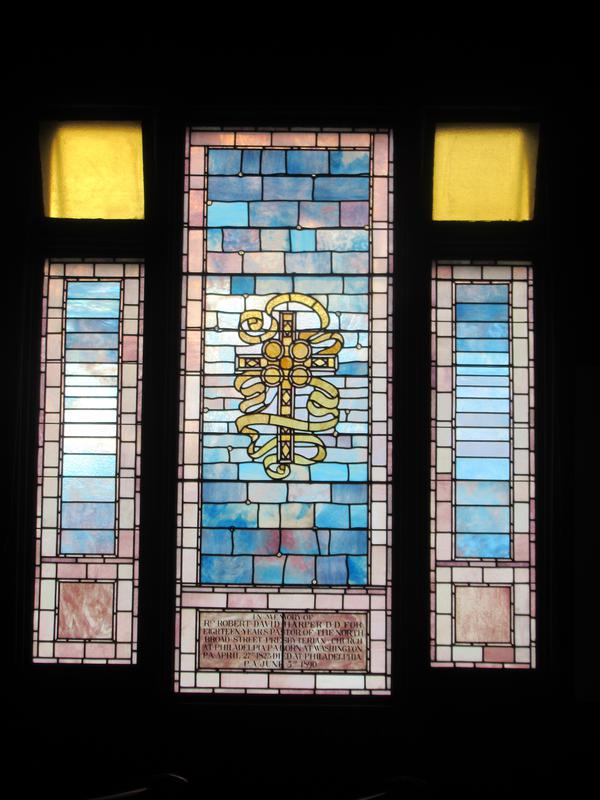 Harper Memorial Window:  ornamental window