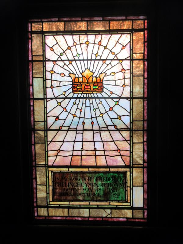 Judd Memorial Window:  ornamental window