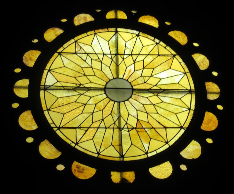ornamental rose window