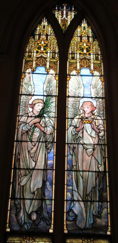 Chapman Memorial Window:  Angels of Praise