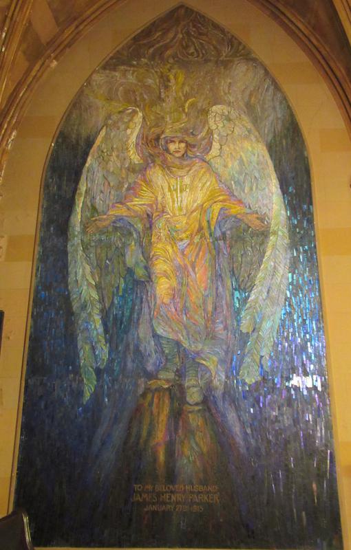 Parker Memorial Mosaic:  Spirit of Light Descending on the World of Darkness