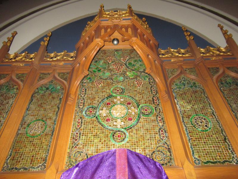 mosaic reredos