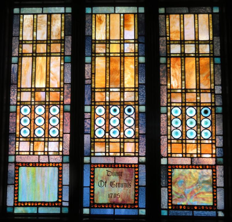 Bray Memorial Window:  ornamental window