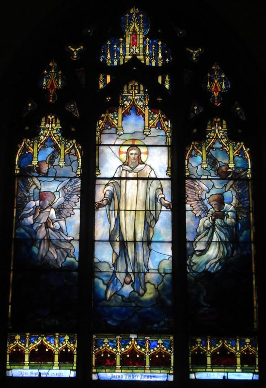 Hunter Memorial Window:  Second Advent