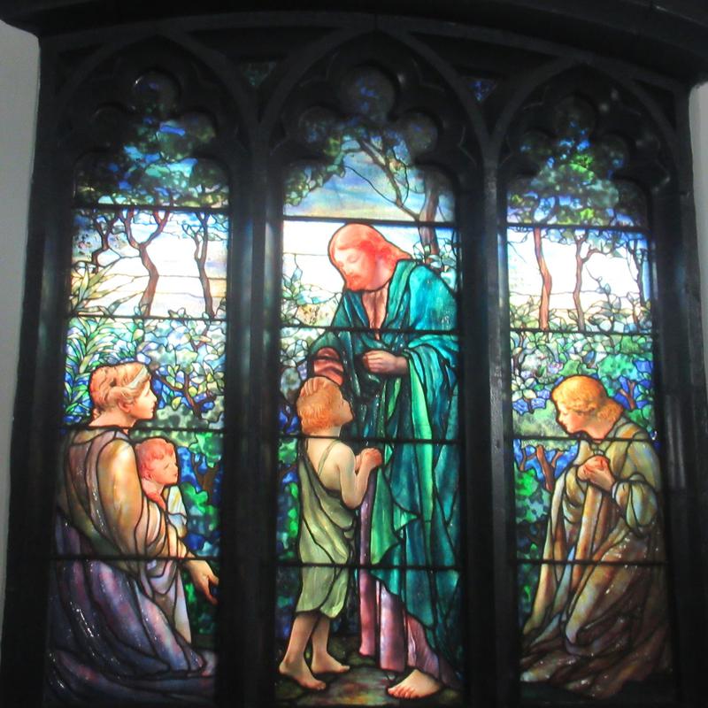 Douglas Memorial Window:  Christ Blessing Children