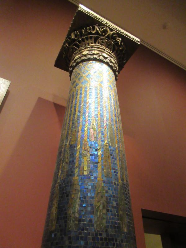 mosaic column