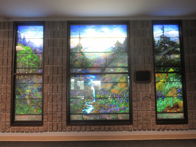 Knox Memorial Window:  landscape