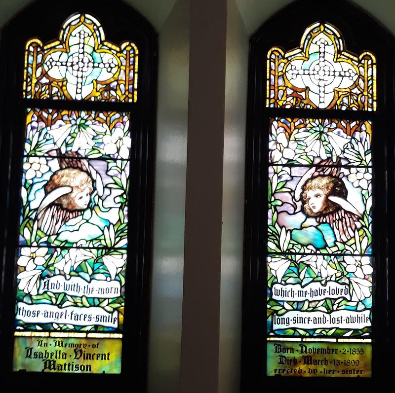 Mattison Memorial Window:  ornamental