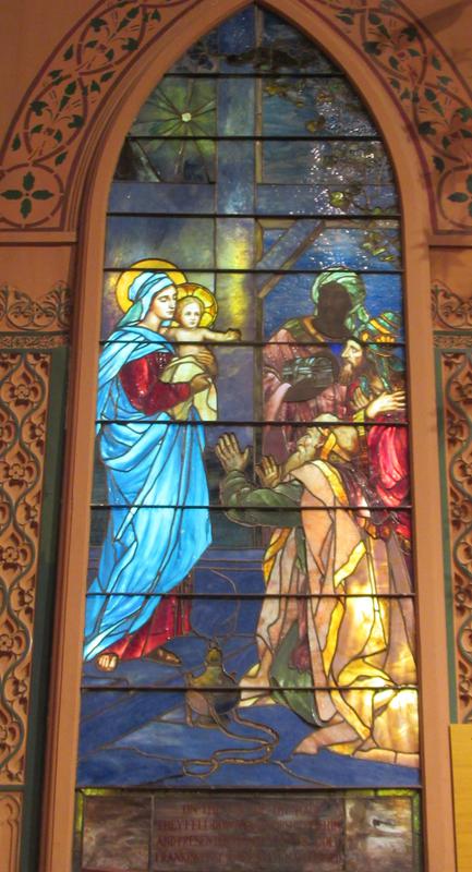 McCreery Memorial Window:  Visit of the Magi
