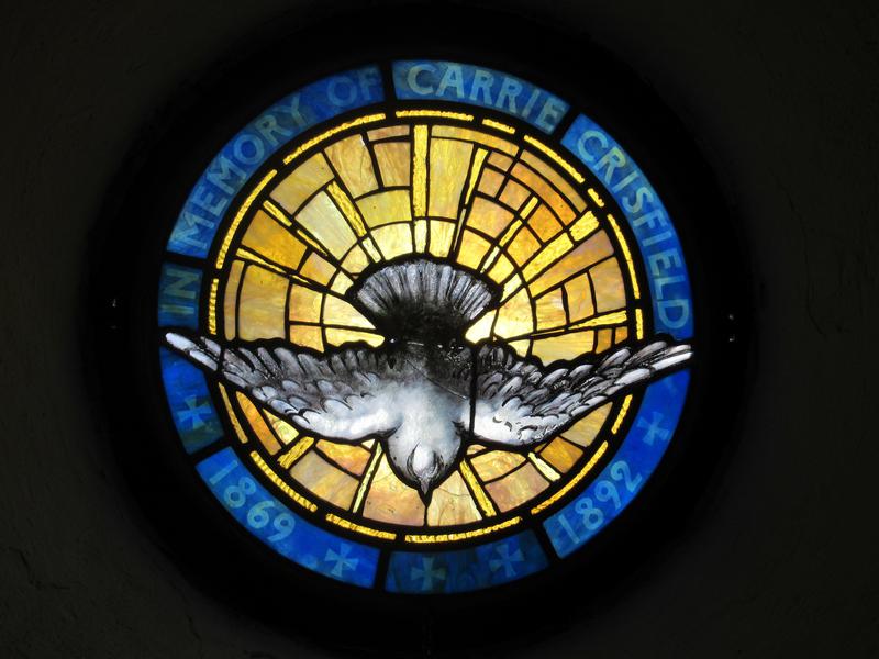 Crisfield Memorial Window:  The Holy Spirit