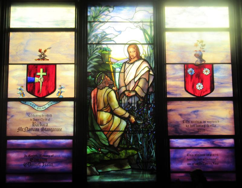 Iselin Memorial Window:  Baptism