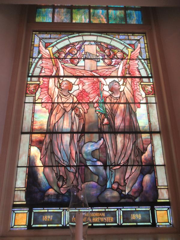 Brewster Memorial Window:  Adoration of the Cross