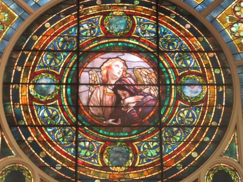 Romer Memorial Window:  Angel of Consolation