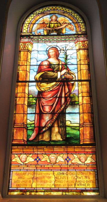 Christopher Memorial Window:  The Blessed Virgin
