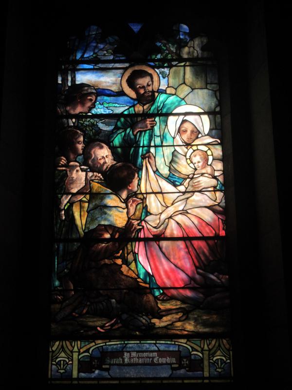 Cowdin Memorial Window:  The Nativity
