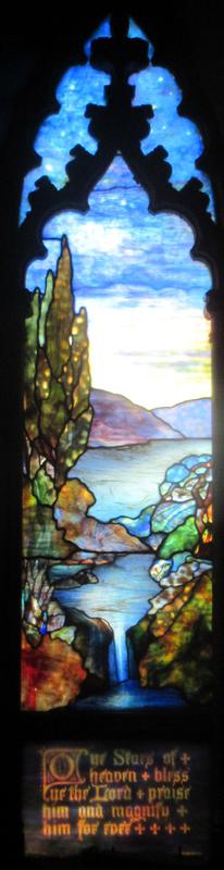 Franklin Memorial Window:  Benedicite: Spring