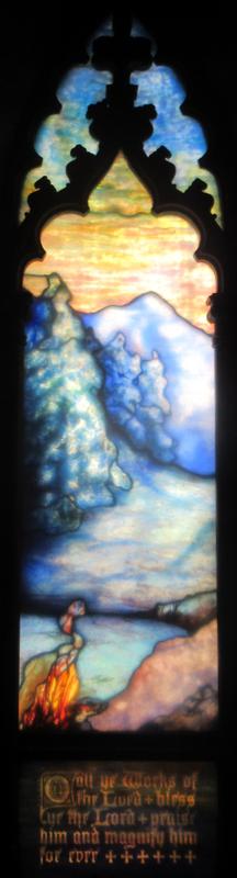 Franklin Memorial Window:  Benedicite: Winter