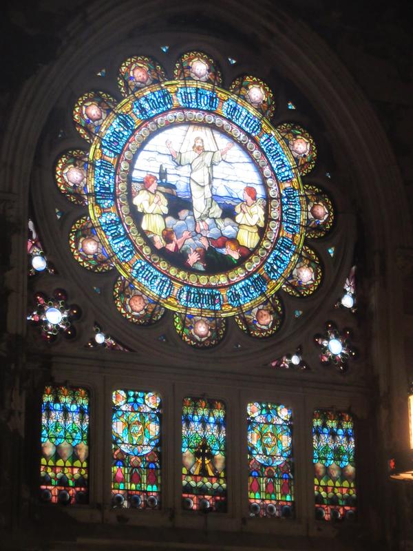 Mudge Memorial Window:  The Ascension