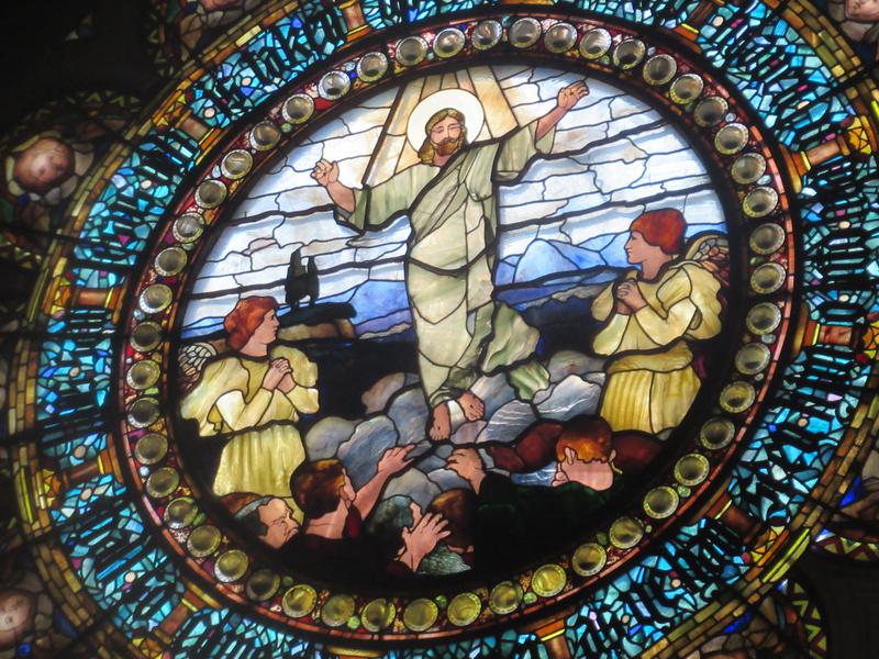 Mudge Memorial Window:  The Ascension