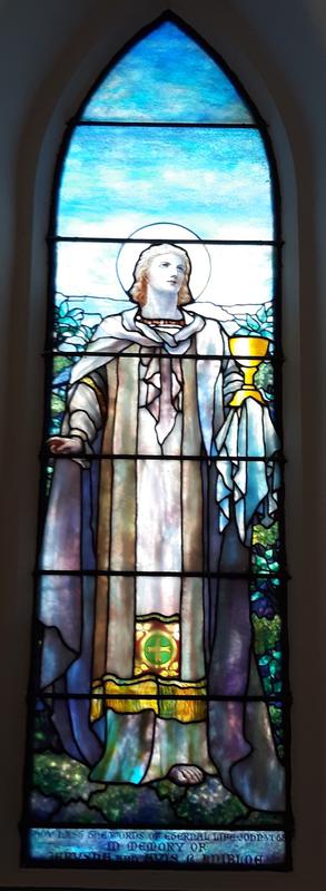 Knibloe Memorial Window:  St. John