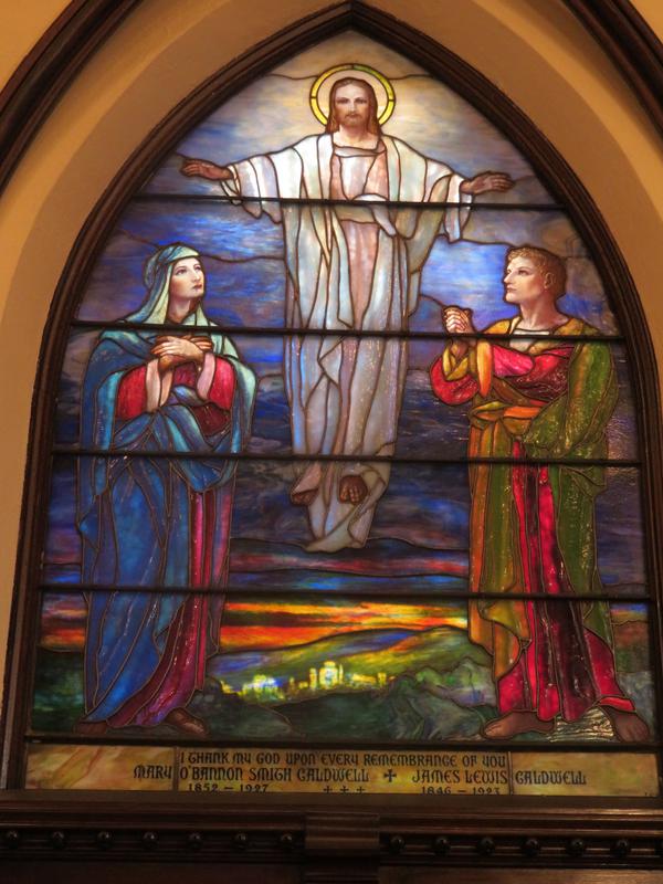 Caldwell Memorial Window:  Ascension