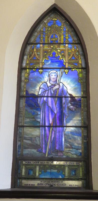 Ensign Memorial Window:  Good Shepherd