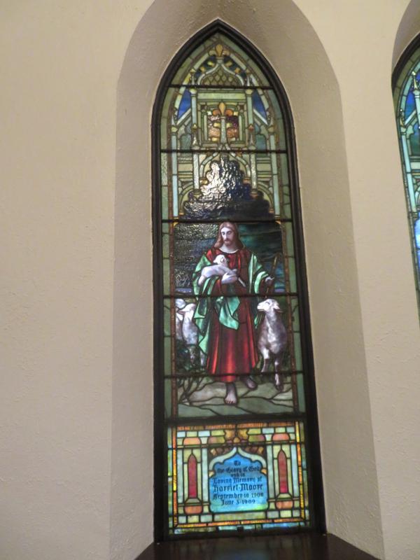 Moore Memorial Window:  Good Shepherd