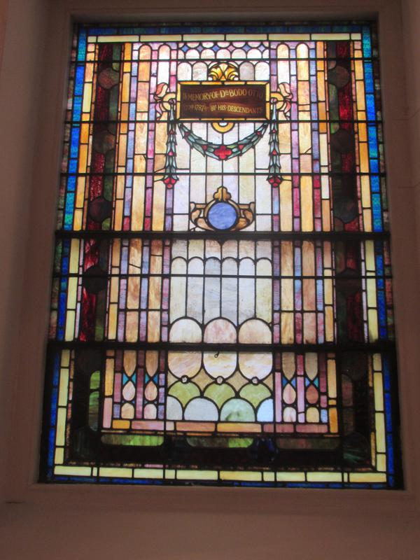 Otto Memorial Window:  ornamental