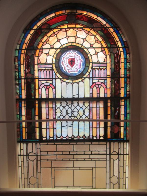 Otto Memorial Window:  ornamental