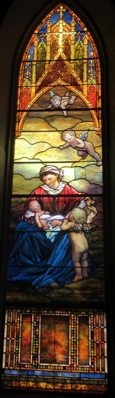 Moore Memorial Window:  The Children's Window