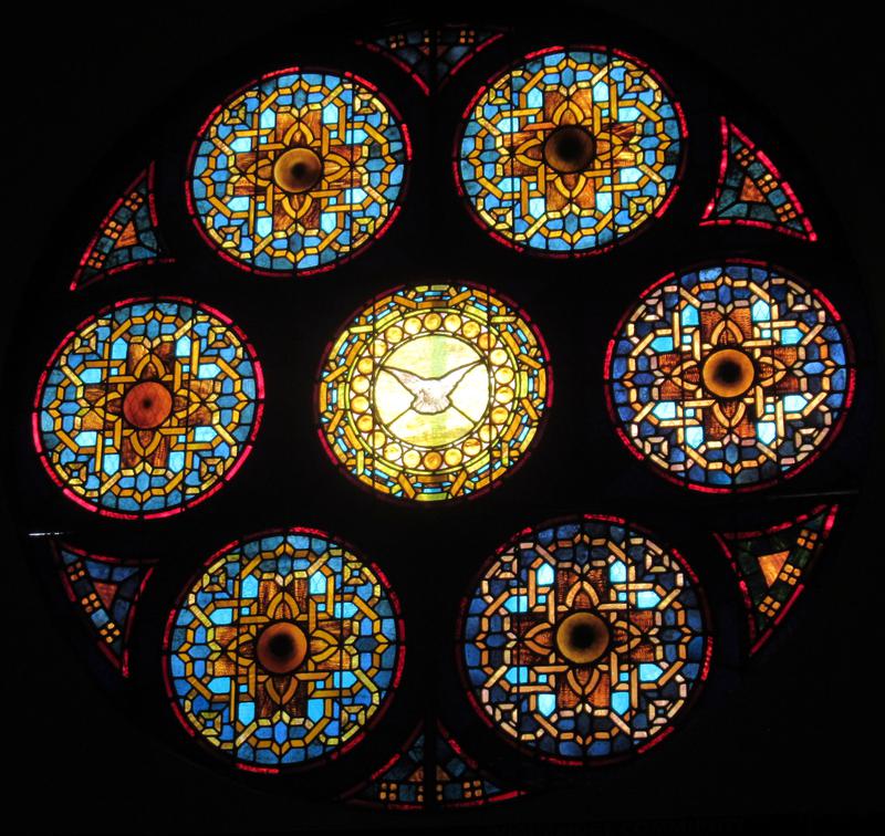 rose window, ornamental