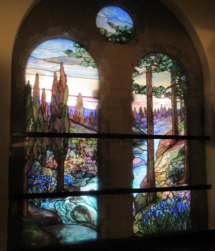 Class of 1906 Memorial Window:  landscape