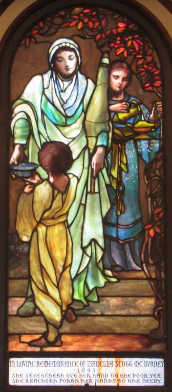 McBurney Memorial Window:  The Valiant Woman