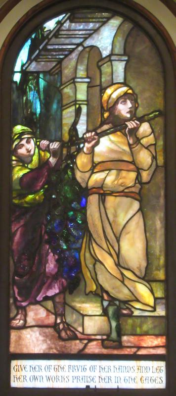 McBurney Memorial Window:  The Valiant Woman