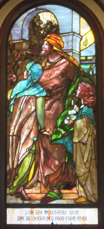 McBurney Memorial Window:  The Valiant Woman