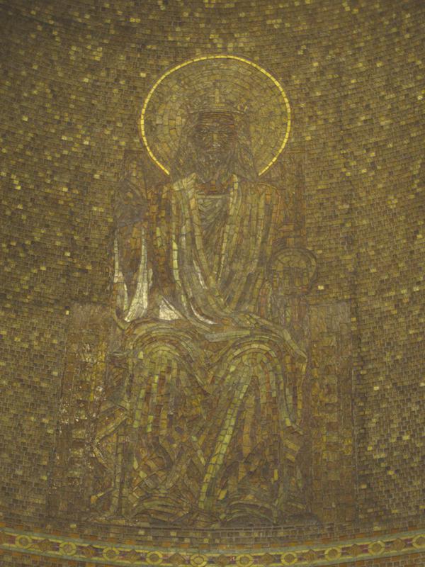 Grinnell Memorial Mosaic:  Christ Enthroned