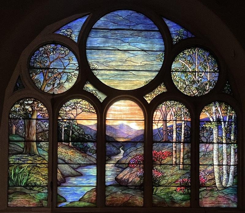 Peterson Memorial Window:  landscape