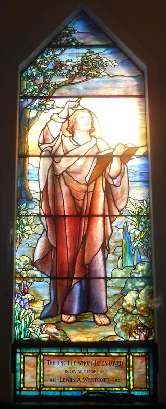 Westcott Memorial Window:  The Beloved Disciple