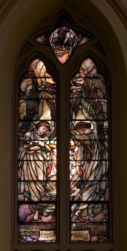 Watson Memorial Window:  Justice and Mercy