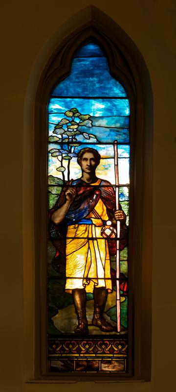 Hale Memorial Window:  The Pilgrim