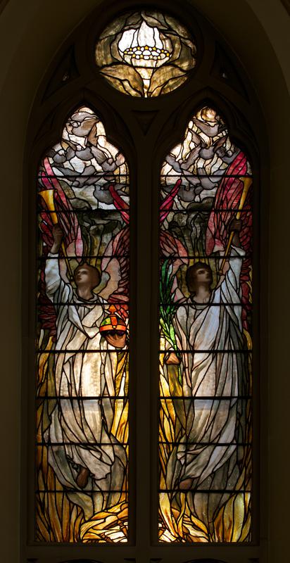 Coles Memorial Window:  Victory over Death