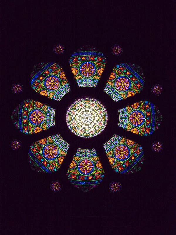 Baird Memorial Window:  ornamental