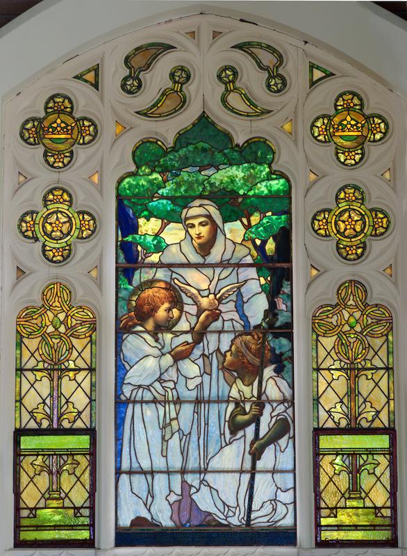 Procter Memorial Window:  St. Elizabeth