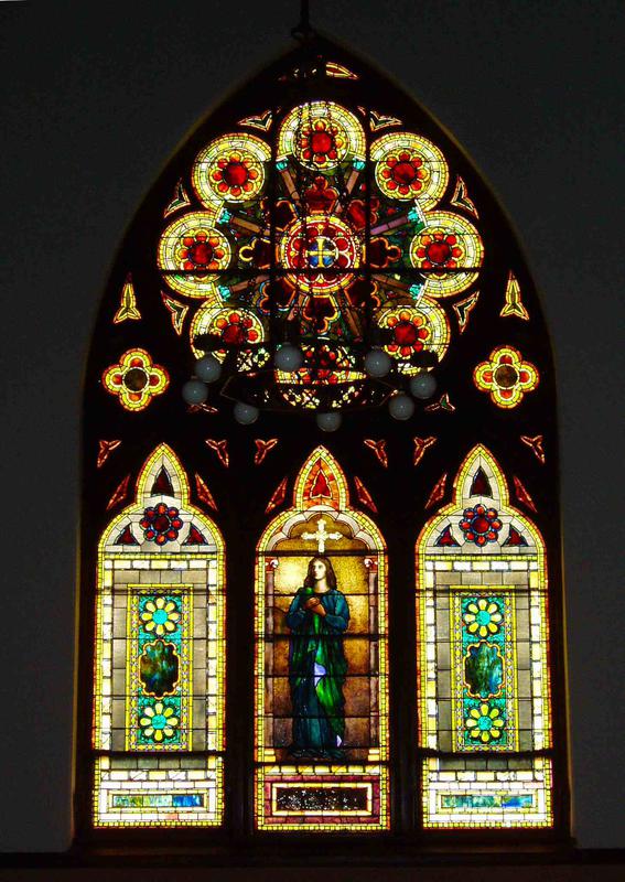 Dodd Memorial Window:  Faith