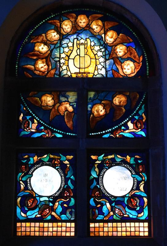 Pierce Memorial Window:  ornamental window