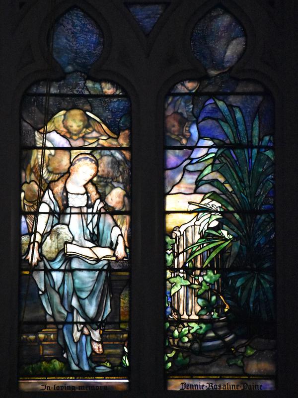 Paine Memorial Window:  St. Agnes