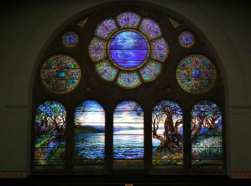 Strong Memorial Window:  Sea of Galilee