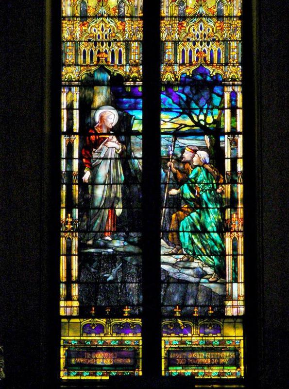 Tillinghast Memorial Window:  I Am the Way, the Truth and the Life